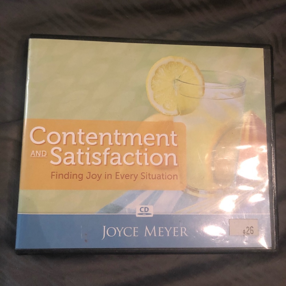 Joyce Meyer CD’s - Contentment & Satisfaction